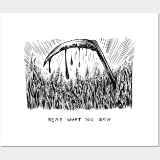 Real what you sow Posters and Art